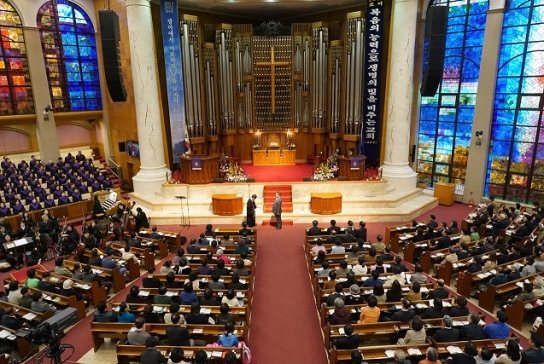 광림교회, 논산 육군훈련소 연무대교회 건축후원금 전달