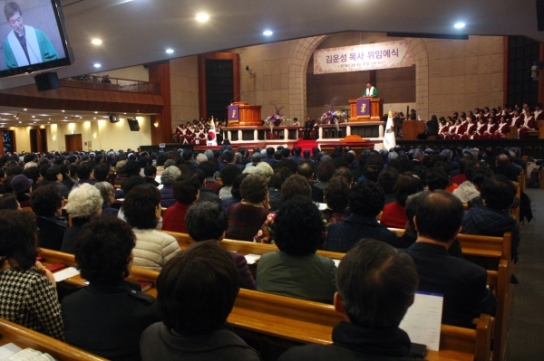 영락교회 김운성 목사, 위임예배 드려