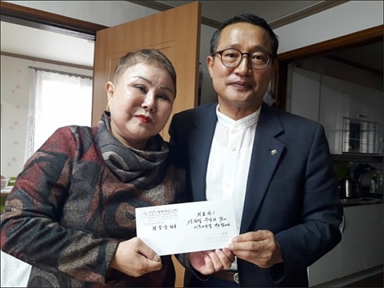 광주백운교회 권점용 목사, 광주고려인마을에 긴급의료비 지원