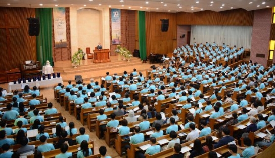 동대전교회, 창립 70주년 기념 감사 예배 드려
